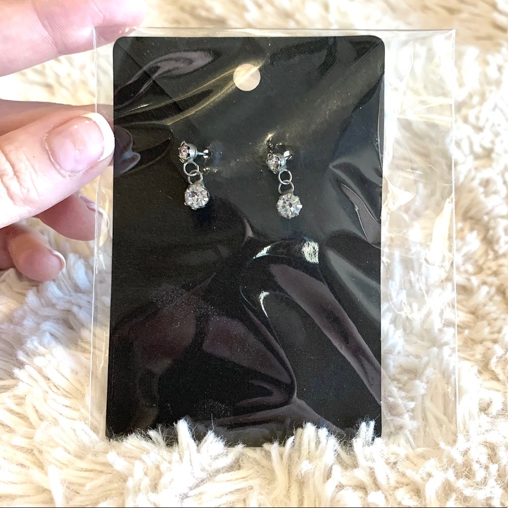 NEW! CZ Drop Earrings